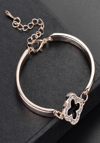 four leaf clover bracelet bangles for women girls fashion ahead charm zirconia inset selling whole bracelets2408405, Golden;silver
four leaf clover bracelet bangles for women girls fashion ahead charm zirconia inset selling whole bracelets2408405, Golden;silver