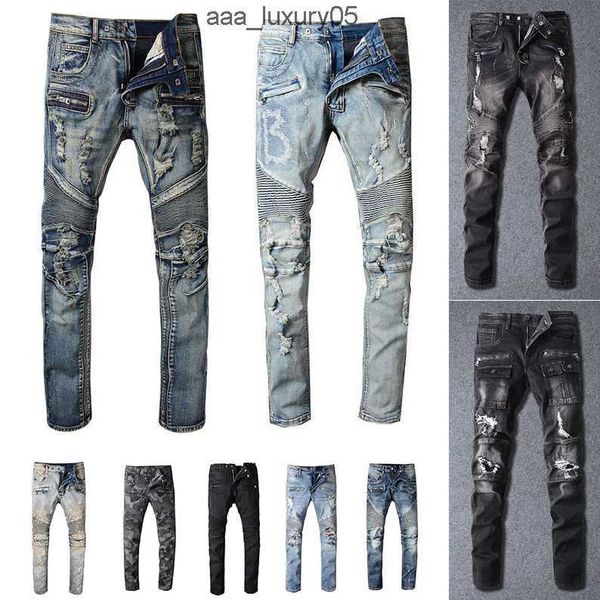 mens designer jeans distressed ripped biker slim fit motorcycle bikers denim for men s fashion mans balmains jeans black pants pour hommes, Blue
mens designer jeans distressed ripped biker slim fit motorcycle bikers denim for men s fashion mans balmains jeans black pants pour hommes, Blue