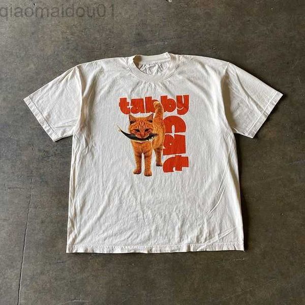 men's t-shirts y2k men's shirt summer harajuku street apparel orange cat print classic short sleeve slim fit women's t-shirt, White;black
men's t-shirts y2k men's shirt summer harajuku street apparel orange cat print classic short sleeve slim fit women's t-shirt, White;black