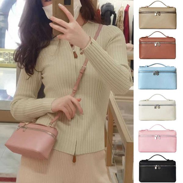 ro * piana bag 19 lunch box wrap head layer cowhide handbag women's simple fashion o shoulder crossbody makeup bag230707
ro * piana bag 19 lunch box wrap head layer cowhide handbag women's simple fashion o shoulder crossbody makeup bag230707