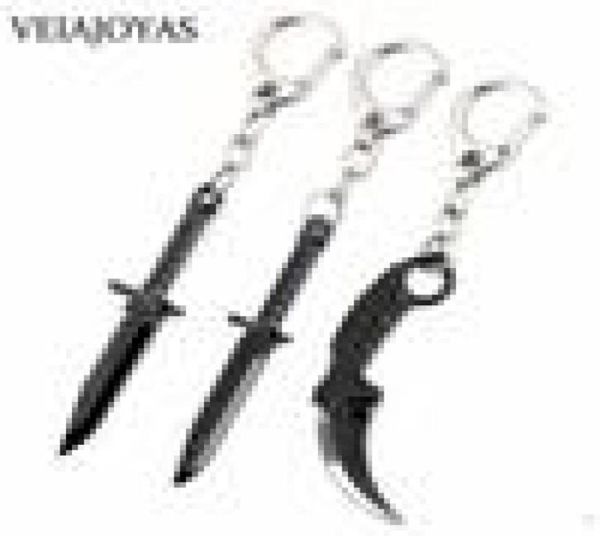 counter strike csgo keychain m9 dagger claw knife weapon model alloy keyring 6.5cm chaveiro car pendant charm jewelry j03069290563, Slivery;golden
counter strike csgo keychain m9 dagger claw knife weapon model alloy keyring 6.5cm chaveiro car pendant charm jewelry j03069290563, Slivery;golden