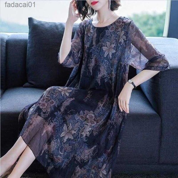 summer wear for women dress loose and plussized long chiffon printed dress woman dress vestido de mujer femme robe l230621, Black;gray
summer wear for women dress loose and plussized long chiffon printed dress woman dress vestido de mujer femme robe l230621, Black;gray