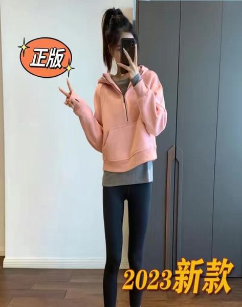 lu scuba half zip hoodie womens yoga suit designer hooded sweatshirt ladies gym sportswear outdoor sports jogging hoody thick1364562, Black
lu scuba half zip hoodie womens yoga suit designer hooded sweatshirt ladies gym sportswear outdoor sports jogging hoody thick1364562, Black