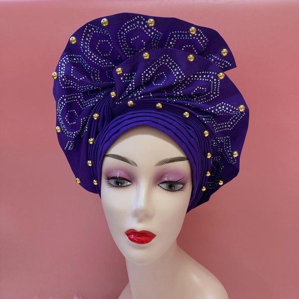 dresses new african exquisite sego gele headtie nigerian ghana headwear with stone beads finished auto turban wide trim for party, Black;gray
dresses new african exquisite sego gele headtie nigerian ghana headwear with stone beads finished auto turban wide trim for party, Black;gray