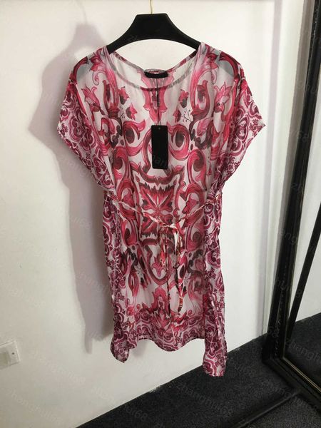 23ss womens designer clothing summer dresses women dress vintage print lace-up bat-sleeve dress with waist tucked womens clothing, Black;gray
23ss womens designer clothing summer dresses women dress vintage print lace-up bat-sleeve dress with waist tucked womens clothing, Black;gray