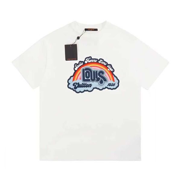 louiseity fashion viutonity2023ss spring/summer new letter rainbow printing embroidered t-shirt with and short sleeves for men women7qwv, White;black
louiseity fashion viutonity2023ss spring/summer new letter rainbow printing embroidered t-shirt with and short sleeves for men women7qwv, White;black