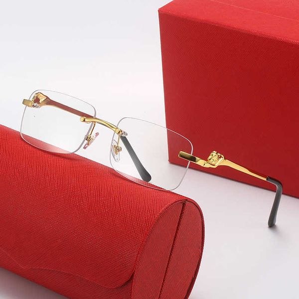 fashion sunglasses new leopard head rimless for men kajia personalized fashionable can be matched with myopia optical glasses 2yo8k, White;black
fashion sunglasses new leopard head rimless for men kajia personalized fashionable can be matched with myopia optical glasses 2yo8k, White;black