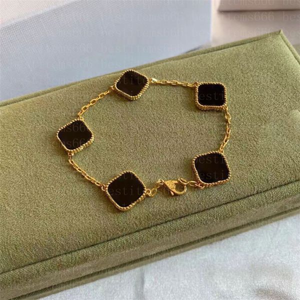 designer classic lucky clover four leaf flower bracelet chain designer jewelry love bangle bracelet silver bracelet 18k gold jewelry ladies, Black
designer classic lucky clover four leaf flower bracelet chain designer jewelry love bangle bracelet silver bracelet 18k gold jewelry ladies, Black