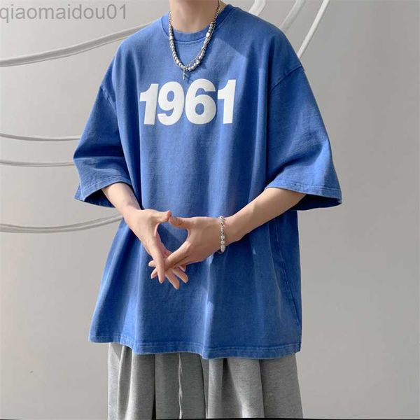 men's t-shirts batik american style washed t shirts short-sleeved men's women loose korean fashion 100% cotton printing tees o-nec, White;black
men's t-shirts batik american style washed t shirts short-sleeved men's women loose korean fashion 100% cotton printing tees o-nec, White;black