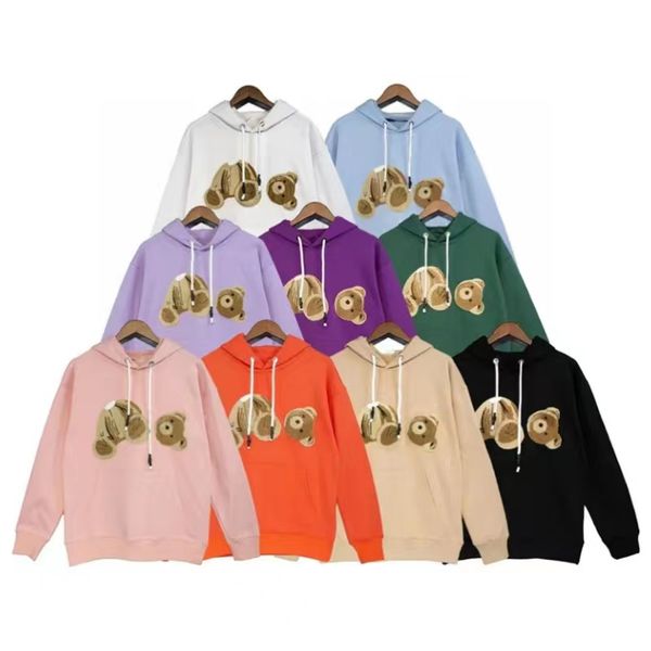 men's hoodies sweatshirts designer men hoodie for man women hoodied pullover spring palmangel sweatshirt fashion bear print streetwear, Black
men's hoodies sweatshirts designer men hoodie for man women hoodied pullover spring palmangel sweatshirt fashion bear print streetwear, Black