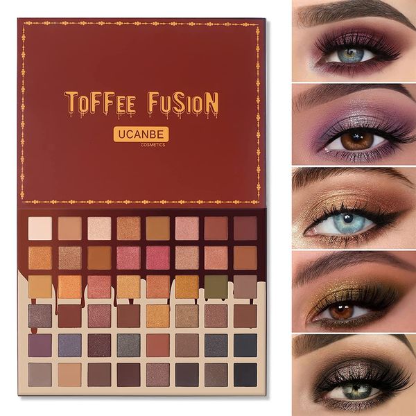 eye shadow ucanbe toffee fusion nude eyeshadow palette 48 shades eye shadow makeup pallet high pigmented matte glitter shimmer 230706
eye shadow ucanbe toffee fusion nude eyeshadow palette 48 shades eye shadow makeup pallet high pigmented matte glitter shimmer 230706