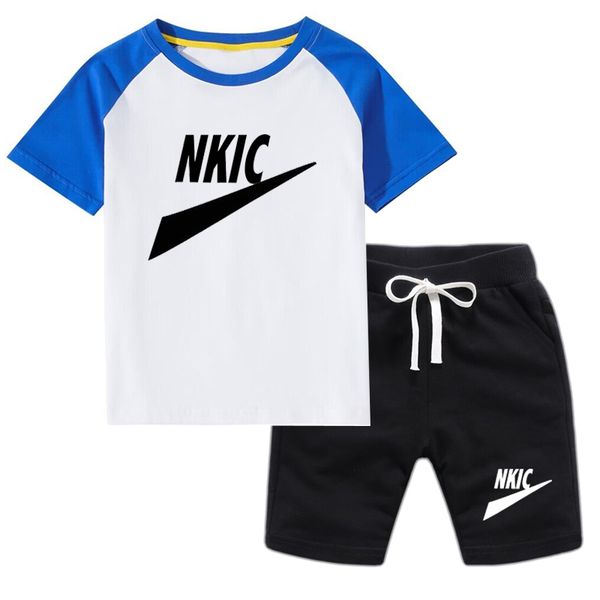 kid clothing sets teenagers boys short sets children cotton tracksuit summer brand logo white blue t shirt splice shorts sets children cloth
kid clothing sets teenagers boys short sets children cotton tracksuit summer brand logo white blue t shirt splice shorts sets children cloth