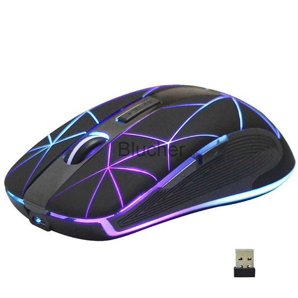 Image of Mice Rii RM200 24G Mouse Wireless 5 Buttons Rechargeable Mobile Optical Mouse with USB Nano Receiver3 Adjustable DPI Levels for PC x0706