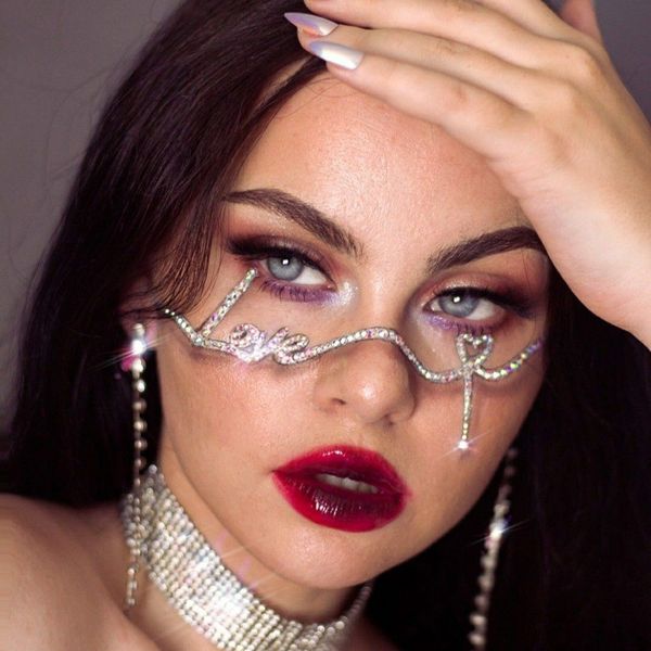 eye frame new rhinestone accessories trend personality love love glasses frame tassel face jewelry female frame designer jewelry, Silver
eye frame new rhinestone accessories trend personality love love glasses frame tassel face jewelry female frame designer jewelry, Silver