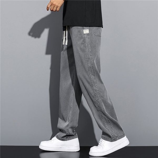 mens jeans straight mens pants summer soft fabric thin loose drawstring elastic waist wide for men casual trousers plus 230707, Blue
mens jeans straight mens pants summer soft fabric thin loose drawstring elastic waist wide for men casual trousers plus 230707, Blue