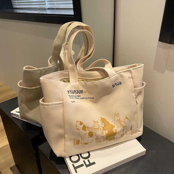 niche texture canvas bag new versatile large capacity tote bag foreign cartoon casual backpack women's bag large
niche texture canvas bag new versatile large capacity tote bag foreign cartoon casual backpack women's bag large