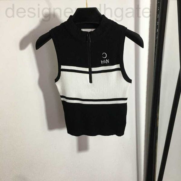 women's t-shirt designer 23ss new women designer t shirts tee knits jogging vest with striped embroidered letters crop high end luxury, White
women's t-shirt designer 23ss new women designer t shirts tee knits jogging vest with striped embroidered letters crop high end luxury, White