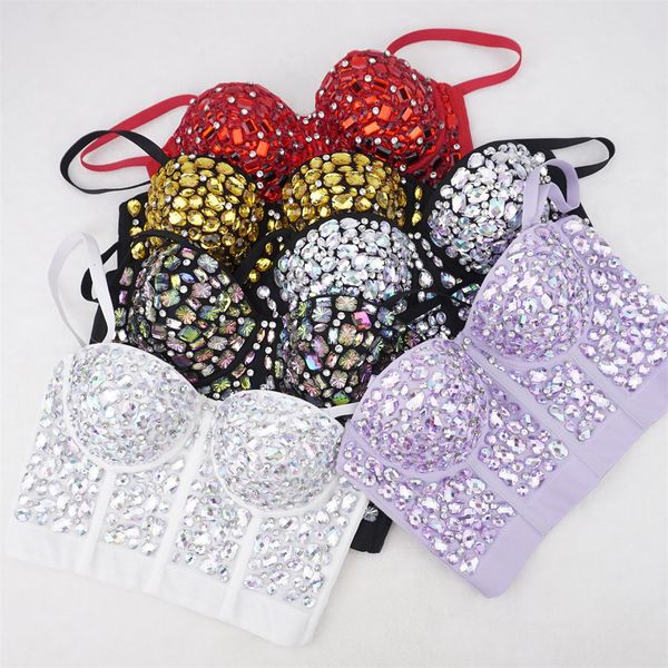 women's tanks camis summer handmade diamond women tank y2k high street push up bra woman clothes blusas crop ladies short corset vest, White
women's tanks camis summer handmade diamond women tank y2k high street push up bra woman clothes blusas crop ladies short corset vest, White