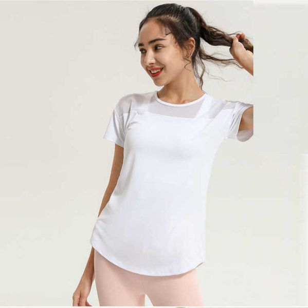 designer lulus women t shirt yoga factory fashion slim fit running training t-shirt quick drying breathable fitness clothing with label lulu, White
designer lulus women t shirt yoga factory fashion slim fit running training t-shirt quick drying breathable fitness clothing with label lulu, White