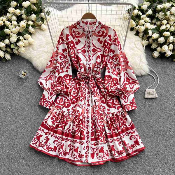 palace retro dress 2023 spring and autumn new stand-up collar lantern sleeve waist tie single-breasted shirt skirt qdu3, Black;gray
palace retro dress 2023 spring and autumn new stand-up collar lantern sleeve waist tie single-breasted shirt skirt qdu3, Black;gray
