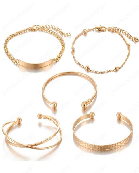 bohemia charm bracelets for women geometric design adjustable open rose gold bracelet set luxury famous jewerly8062288, Golden;silver
bohemia charm bracelets for women geometric design adjustable open rose gold bracelet set luxury famous jewerly8062288, Golden;silver