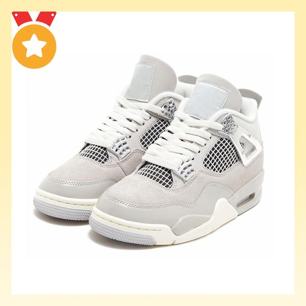 4 4s frozen moments basketball shoes light iron ore sail neutral grey black metallic silver sneaker for men and women aq9129-001
4 4s frozen moments basketball shoes light iron ore sail neutral grey black metallic silver sneaker for men and women aq9129-001