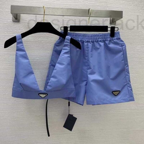women's shorts designer high version womens shorts designer pants summer nylon metal triangle two-pieset women suit hj0b, White;black
women's shorts designer high version womens shorts designer pants summer nylon metal triangle two-pieset women suit hj0b, White;black