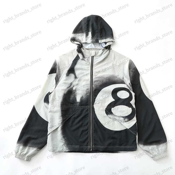 men's jackets st 8 ball beach shell black 8 print tie-dye zipper hooded long-sleeved stormtrooper jacket black 8 coat t230707, Black;brown
men's jackets st 8 ball beach shell black 8 print tie-dye zipper hooded long-sleeved stormtrooper jacket black 8 coat t230707, Black;brown