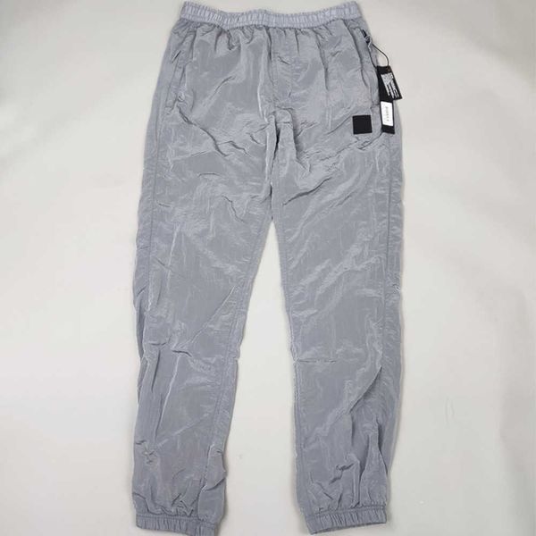 brand designers pants stone metal nylon pocket embroidered badge casual trousers thin reflective island tidal flow design 660ess, Black
brand designers pants stone metal nylon pocket embroidered badge casual trousers thin reflective island tidal flow design 660ess, Black