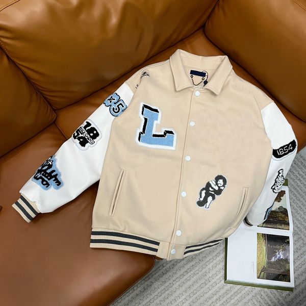 luxury brand style mens jacket embroidery stitching design us size jacket r jacket, Black;brown
luxury brand style mens jacket embroidery stitching design us size jacket r jacket, Black;brown