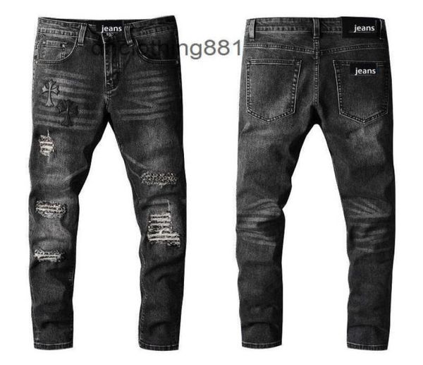european and american designer men jeans pants trend amirs fashion cross knee hole patch cloth liuding men039s casual jeans 7185771188, Blue
european and american designer men jeans pants trend amirs fashion cross knee hole patch cloth liuding men039s casual jeans 7185771188, Blue