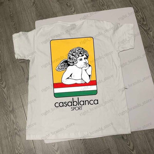 men's t-shirts men women casablanca t-shirts angel boy print short sleeve summer cotton loose t shirt t230707, White;black
men's t-shirts men women casablanca t-shirts angel boy print short sleeve summer cotton loose t shirt t230707, White;black