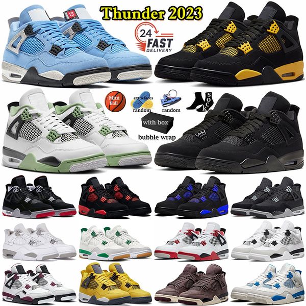 4s basketball shoes for men women jumpman retro 4 yellow thunder 2023 military black cat seafoam white oreo university blue bred mens sports
4s basketball shoes for men women jumpman retro 4 yellow thunder 2023 military black cat seafoam white oreo university blue bred mens sports