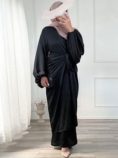 ethnic clothing 2 piece abaya dress for women islamic long dresses with wrap skirt dubai turkish modesty matching outfit muslim set ramadan, Red
ethnic clothing 2 piece abaya dress for women islamic long dresses with wrap skirt dubai turkish modesty matching outfit muslim set ramadan, Red