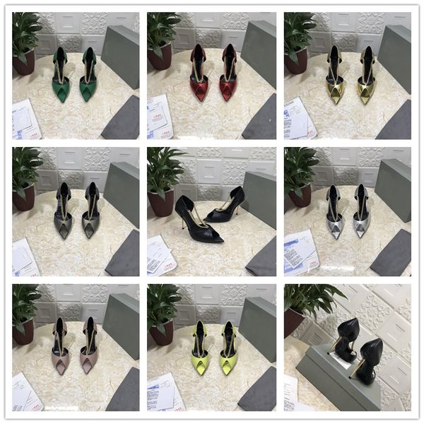 womens sandals wedding heels pump bride dress shoes tom designer slides with chain pointed closed toe party elegance woman high heels, Black
womens sandals wedding heels pump bride dress shoes tom designer slides with chain pointed closed toe party elegance woman high heels, Black