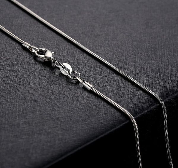 1mm 925 silver snake chain necklace 1618 2022 24 inch silver lobster clasp necklace for women jewelry pendant with chain8311905
1mm 925 silver snake chain necklace 1618 2022 24 inch silver lobster clasp necklace for women jewelry pendant with chain8311905