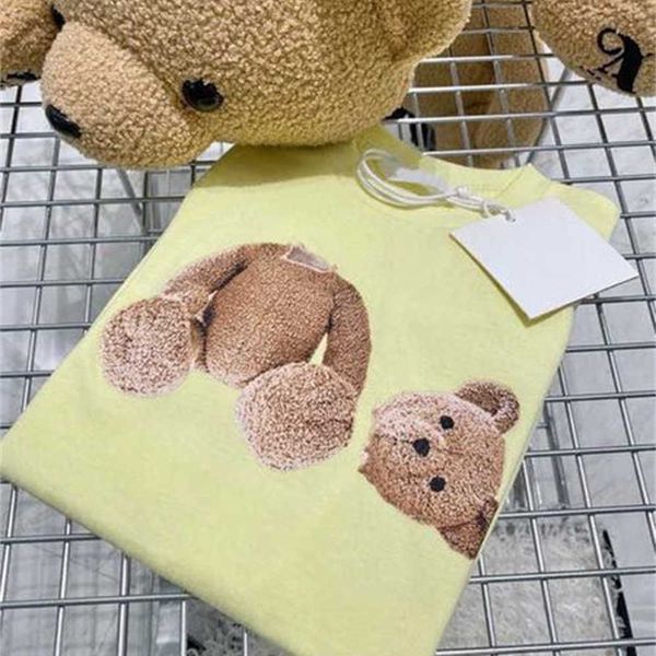 23ss child tshirt toddler tee kid designer t shirt boys girls round neck pure cotton decapitated bear letter printing t-shirt kids clothes o, White;black
23ss child tshirt toddler tee kid designer t shirt boys girls round neck pure cotton decapitated bear letter printing t-shirt kids clothes o, White;black
