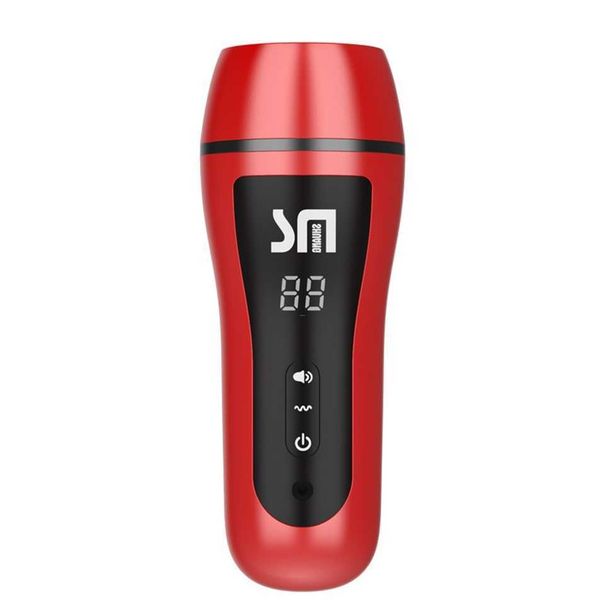 shuangmi men's digital aircraft cup fully automatic charging intelligent pronunciation telescopic sucking device factory sale
shuangmi men's digital aircraft cup fully automatic charging intelligent pronunciation telescopic sucking device factory sale