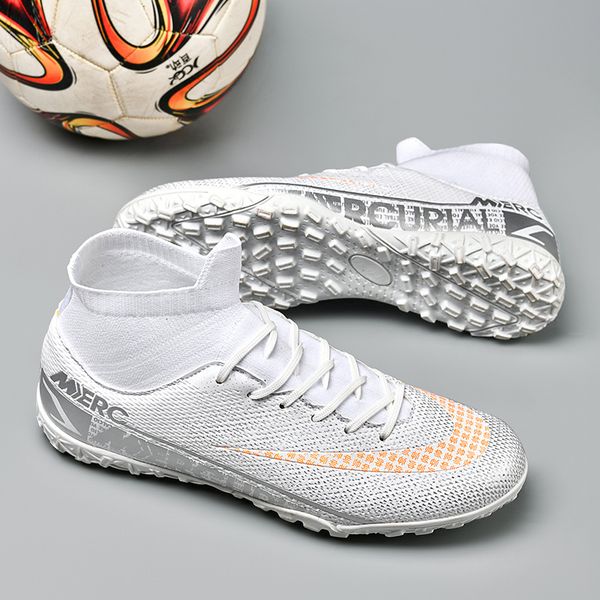safety shoes men ultralight soccer ankle boots highquality tffg training football professional match goalkeeper grassland 230707, Black;brown
safety shoes men ultralight soccer ankle boots highquality tffg training football professional match goalkeeper grassland 230707, Black;brown