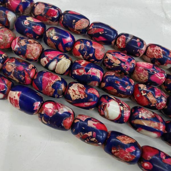 10*14mm natural lapis and red emperor stone beads barrel shape loose gem stone beads for diy bracelet ,necklace,hairpins,earrings jewelry
10*14mm natural lapis and red emperor stone beads barrel shape loose gem stone beads for diy bracelet ,necklace,hairpins,earrings jewelry