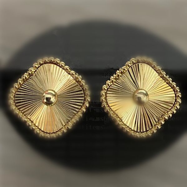 designer earring back mother-of-pearl silver fashion vintage 4/four leaf clover charm stud earrings 18k gold plated jewelry gift for women m, Golden;silver
designer earring back mother-of-pearl silver fashion vintage 4/four leaf clover charm stud earrings 18k gold plated jewelry gift for women m, Golden;silver
