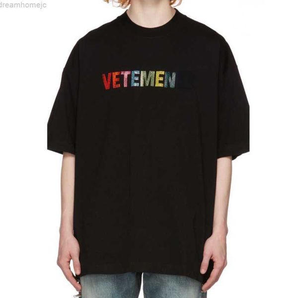 vetemen mens t shirt summer cotton short-sleeved t-shirt man sweatshirt lettering diamond patch round neck tshirt women oversize tee, White;black
vetemen mens t shirt summer cotton short-sleeved t-shirt man sweatshirt lettering diamond patch round neck tshirt women oversize tee, White;black