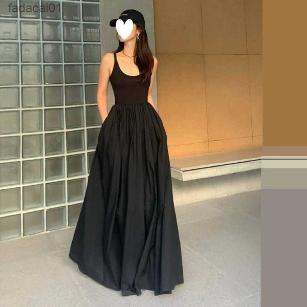 suspender dress women's senior sense huge thin long skirt black banquet dress mopping skirt with skirt inside l230621, Black;gray
suspender dress women's senior sense huge thin long skirt black banquet dress mopping skirt with skirt inside l230621, Black;gray