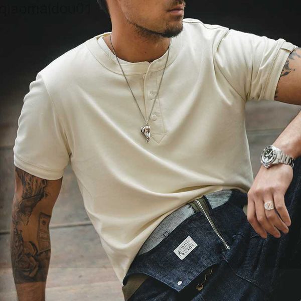 men's t-shirts maden cotton men's henry t-shirts soft breathable vintage tee shirt solid casual classic buttons shirt man clothin, White;black
men's t-shirts maden cotton men's henry t-shirts soft breathable vintage tee shirt solid casual classic buttons shirt man clothin, White;black