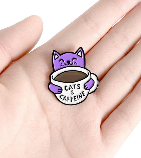 purple cat coffee cup brooch kitty pet kitten coffee pin animal lovers badge for women men funny clothes bag lapel pin jewelry gif4080862, Gray
purple cat coffee cup brooch kitty pet kitten coffee pin animal lovers badge for women men funny clothes bag lapel pin jewelry gif4080862, Gray