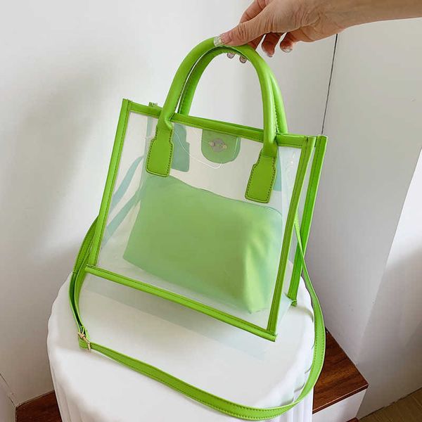 transparent tote bag is popular in summer. qingxin women's hand bag bags2022 new bag women's bag one shoulder messenger bag
transparent tote bag is popular in summer. qingxin women's hand bag bags2022 new bag women's bag one shoulder messenger bag