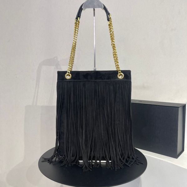 frosted suede designer grace fringe hobo bag delicate casual elegant fashion personality eye-catching chain bag
frosted suede designer grace fringe hobo bag delicate casual elegant fashion personality eye-catching chain bag