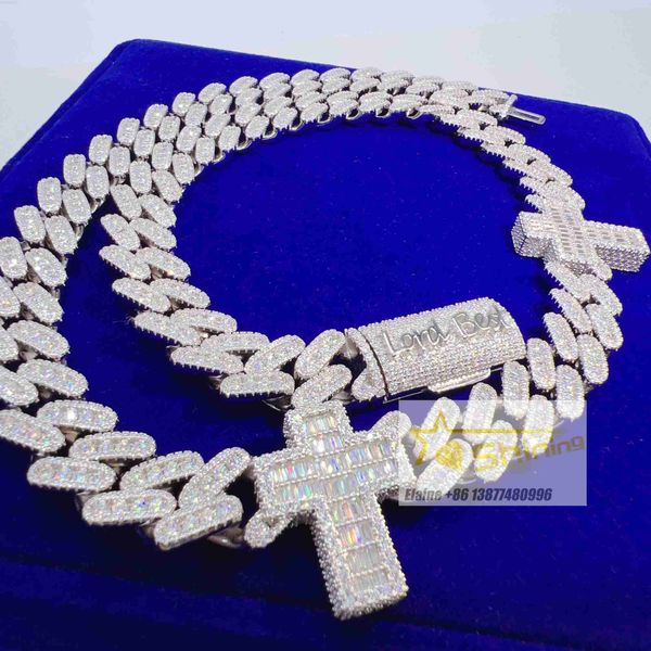customize necklace hip hop fine jewelry pass tester vvs moissanite iced out diamond silver 925 cuban link chain
customize necklace hip hop fine jewelry pass tester vvs moissanite iced out diamond silver 925 cuban link chain