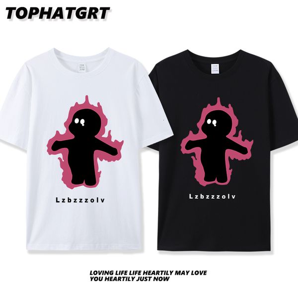 mens tshirts burning cartoon villain printed t shirt for men 100% cotton casual short sleeve classic tshirts women summer clothing 230707, White;black
mens tshirts burning cartoon villain printed t shirt for men 100% cotton casual short sleeve classic tshirts women summer clothing 230707, White;black