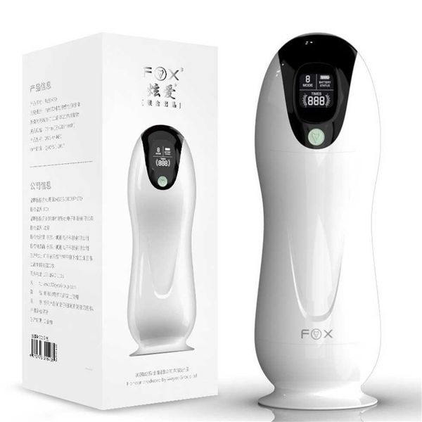 fox dazzling m30 aircraft cup electric male device inverted count sucking interactive pronunciation vibration exercise us onlines
fox dazzling m30 aircraft cup electric male device inverted count sucking interactive pronunciation vibration exercise us onlines
